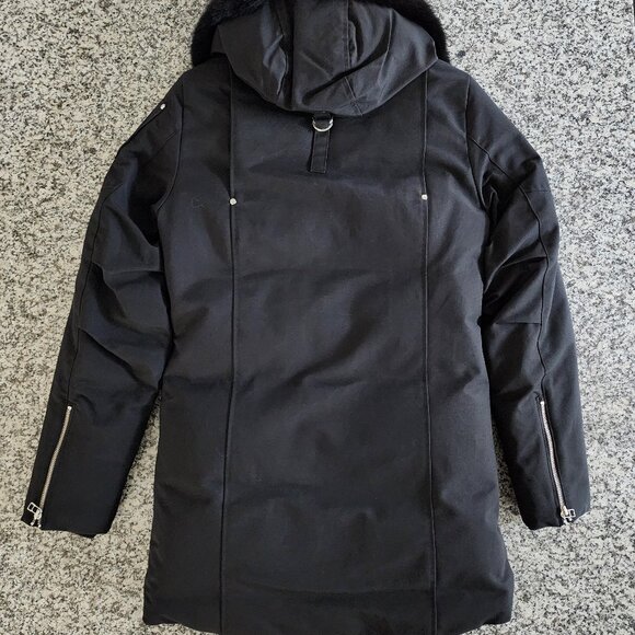 NWT Moose Knuckles Men’s Stirling Parka Black w/ Black Fur❄️ (#142) - Picture 3 of 15